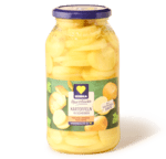 Speisekartoffeln in Scheiben