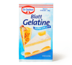 Gelatine Blatt
