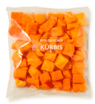 Gewürfelter Kürbis