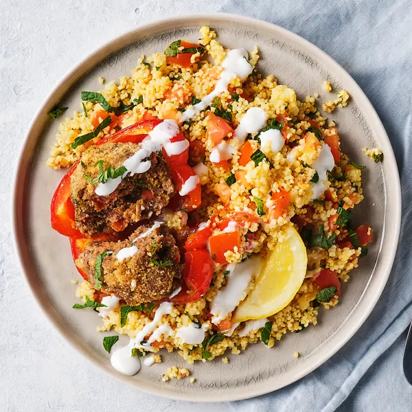 Gefüllte Paprika mit Taboulé