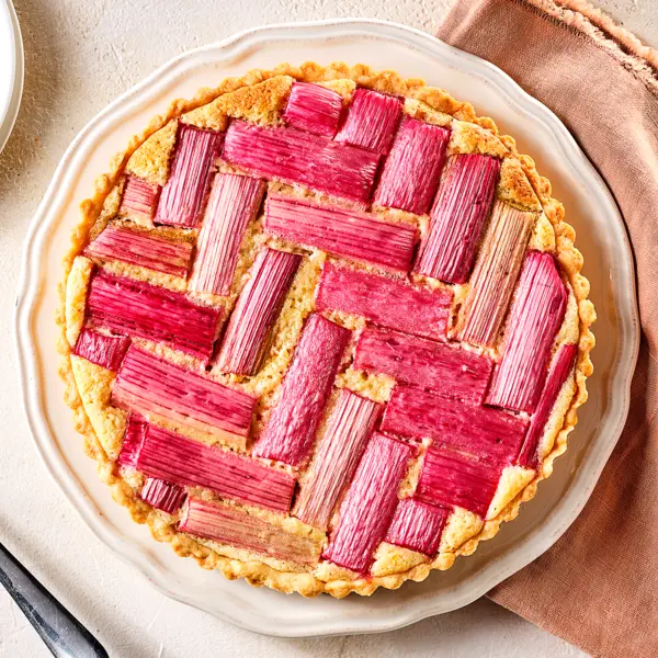 Rhabarber-Mandel-Kuchen