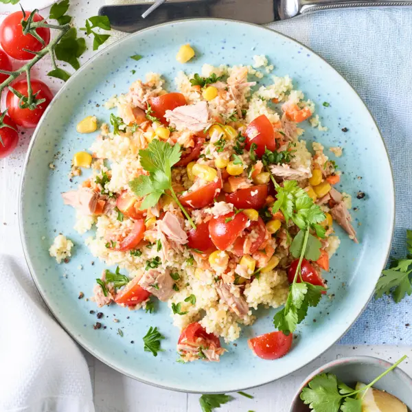 Couscous-Salat mit Thunfisch