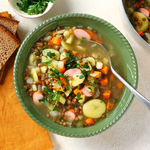 Schneller Linsen-Eintopf à la Oma