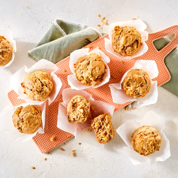 Frühstücks-Karotten-Muffins