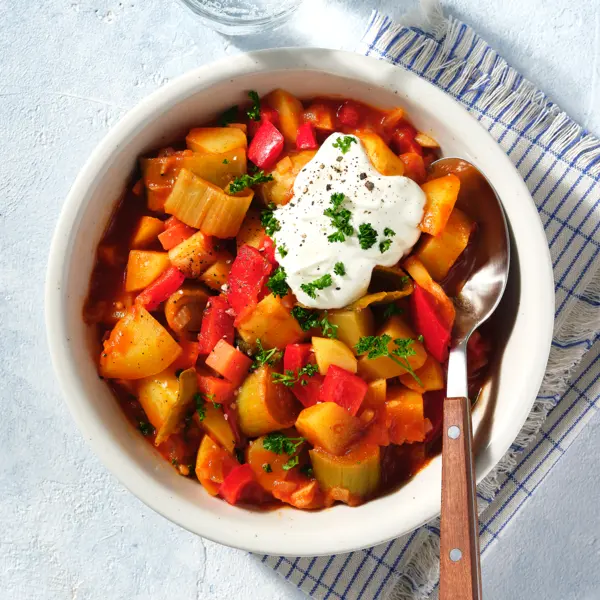 Köstliches Kartoffelgulasch