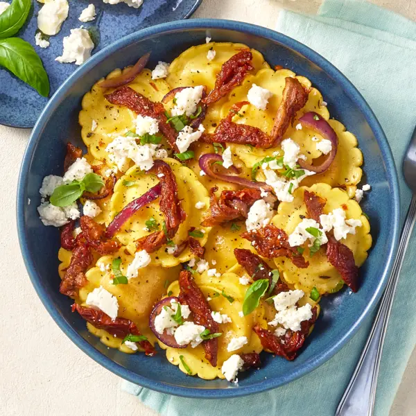 Ravioli nach griechischer Art