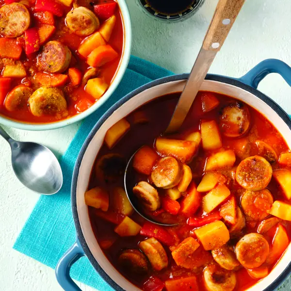 Currywurst-Eintopf
