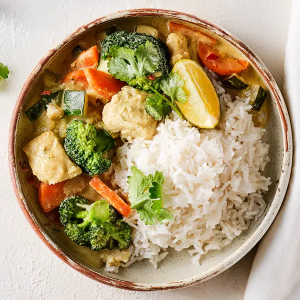 Curry mit Hähnchen und Gemüse
