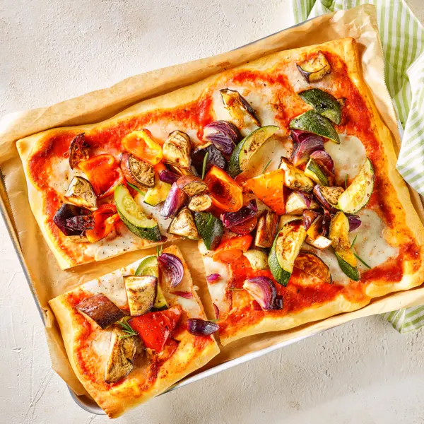 Einfache Antipasti-Pizza