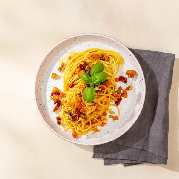 Kürbis-Pasta