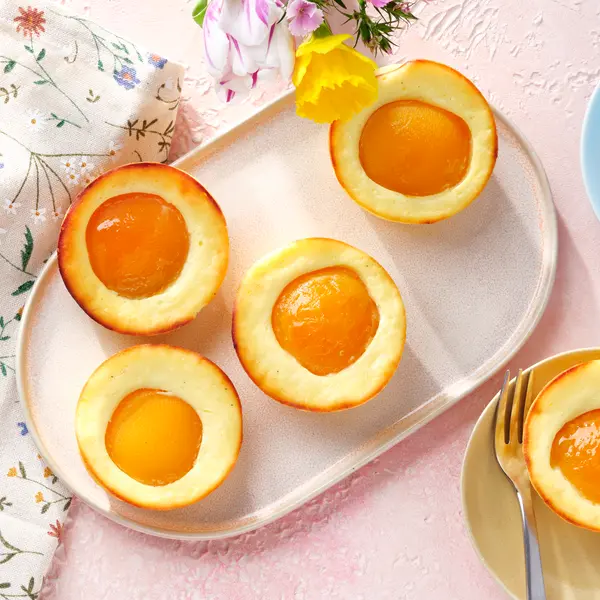 Aprikosen-Käsetörtchen