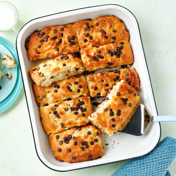 Einfache Mini-Schokobrötchen vom Blech