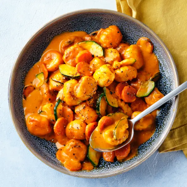 Gnocchi-Curry