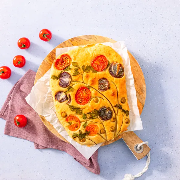 Florale Foccacia