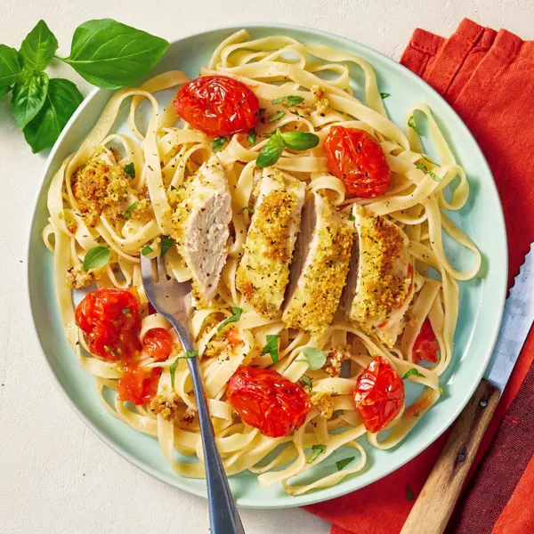 Knuspriges Hähnchen in der Heißluftfritteuse