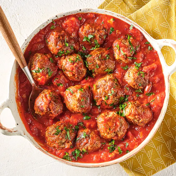 Albondigas - Spanische Hackbällchen in Tomatensauce