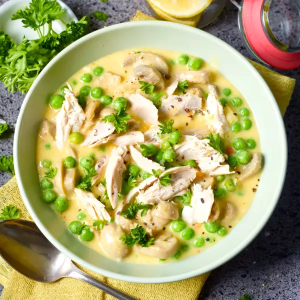 Hühnertopf à la Frikassee