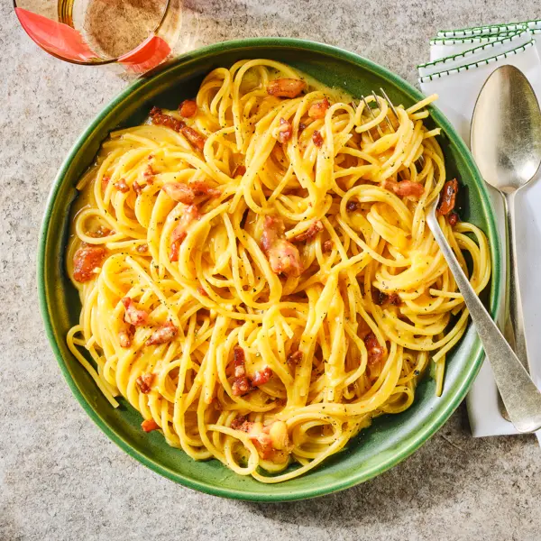 Klassische Spaghetti Carbonara