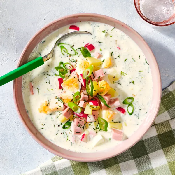 Kalte Okroschka-Suppe