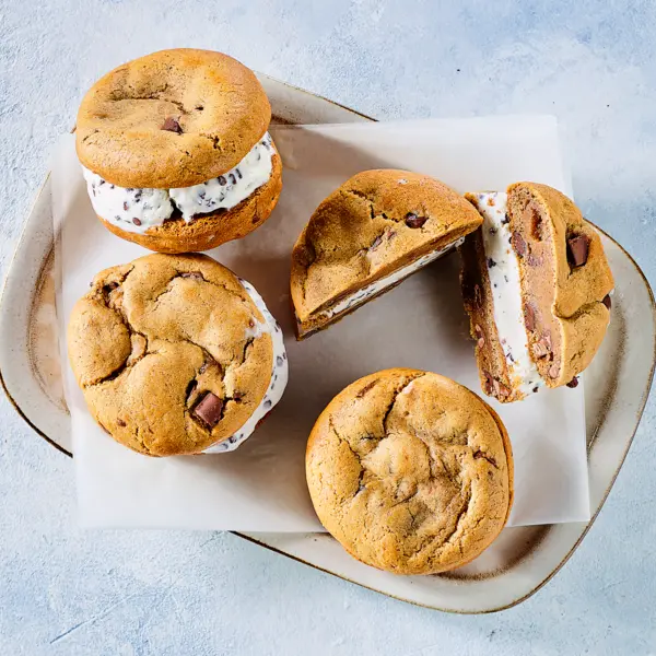 Cookie-Eiscreme-Sandwiches