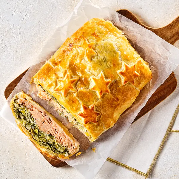 Lachs Wellington