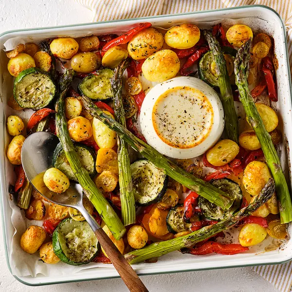 Gnocchi-Ofenauflauf mit Gemüse