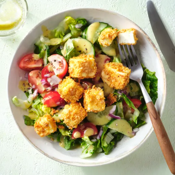 Knuspriger Feta-Salat