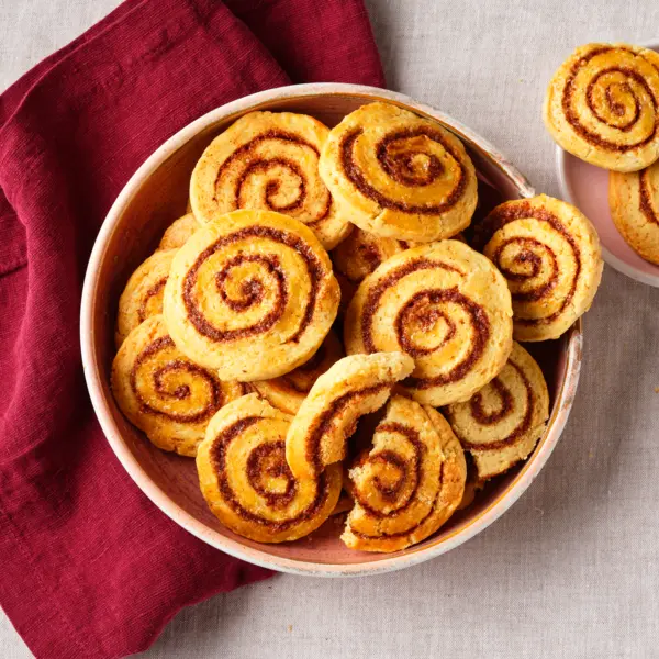 Zimtschneckenplätzchen