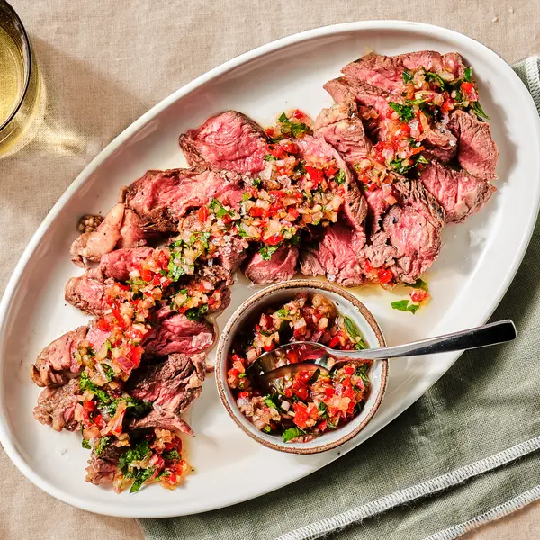 Rib-Eye mit Chimmichurri