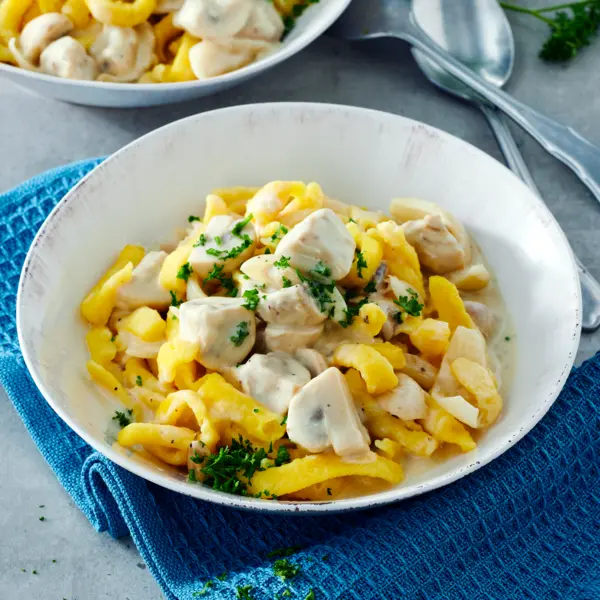 Pilzragout mit Spätzle