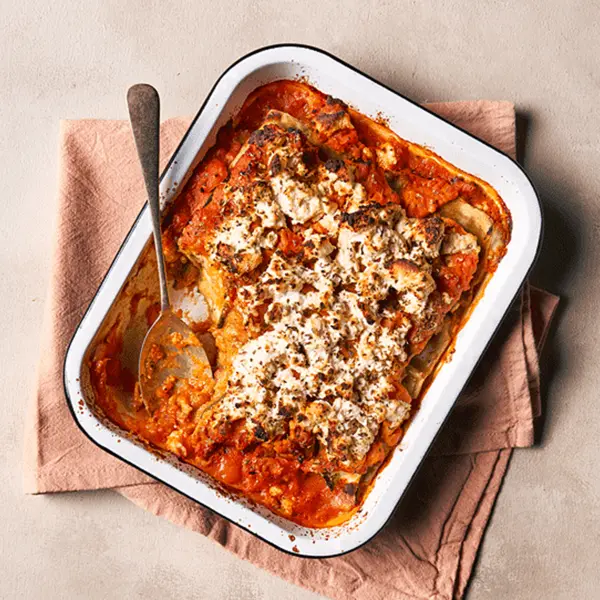 Lasagne mit Kürbis und Ricotta
