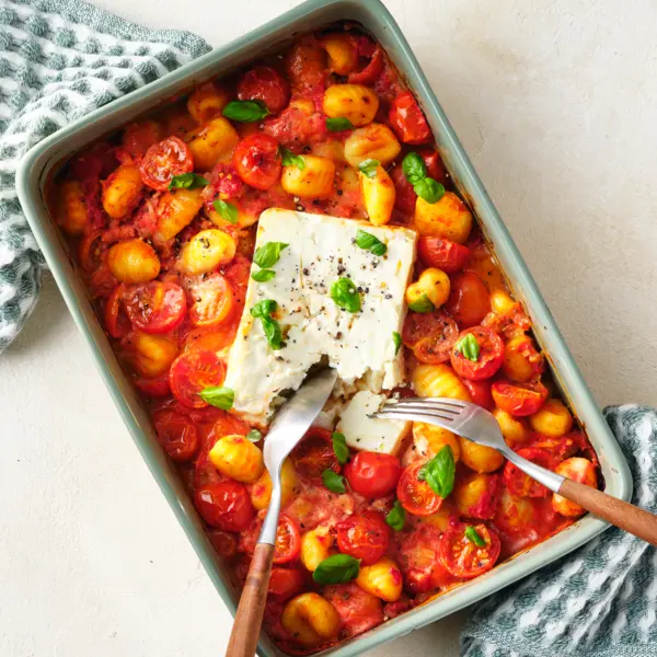 Gebackene Feta-Gnocchi