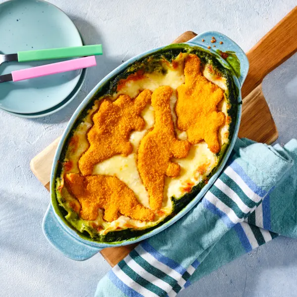 Spinat-Dino-Lasagne