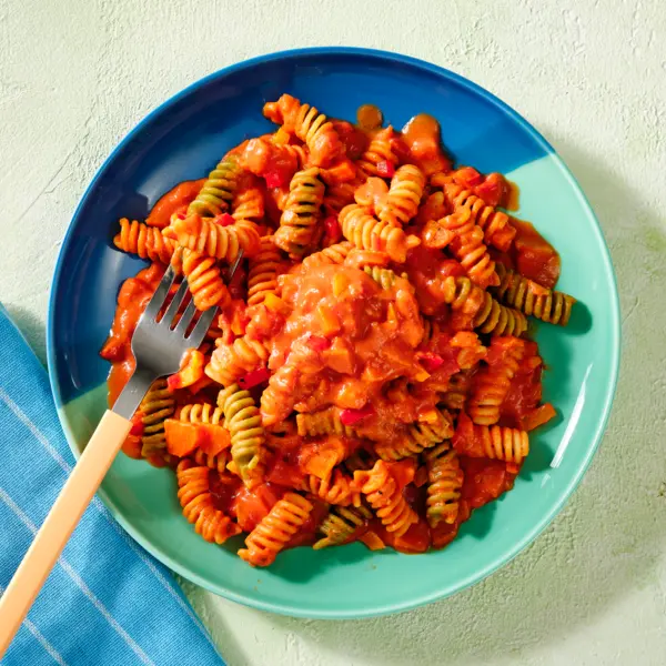 Nudeln mit Tomatensoße