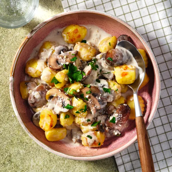 Gnocchi mit Pilzen