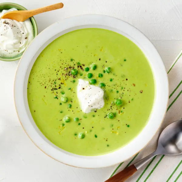 Erbsen-Cremesuppe
