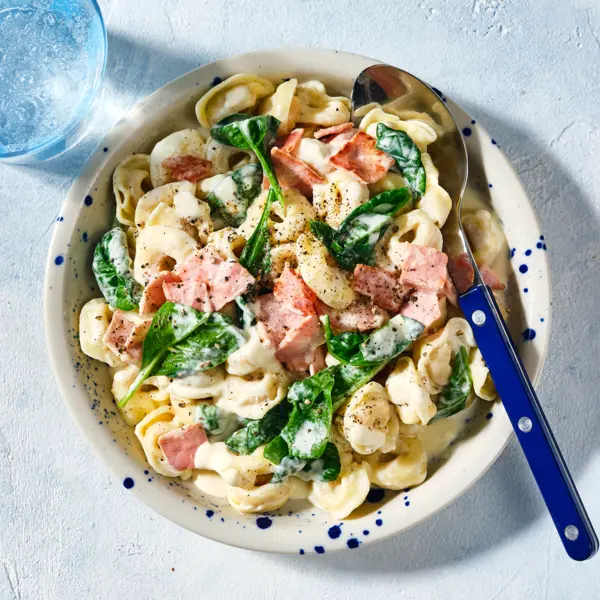 Tortellini Schinken-Sahne-Soße