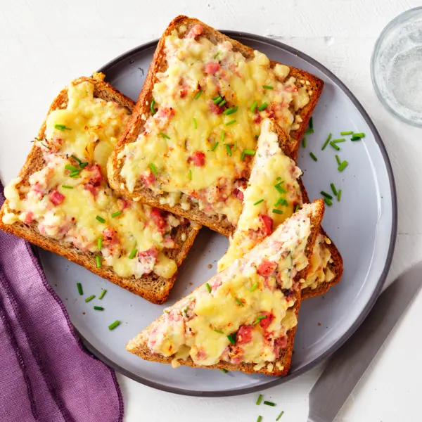 Flammkuchen-Toast