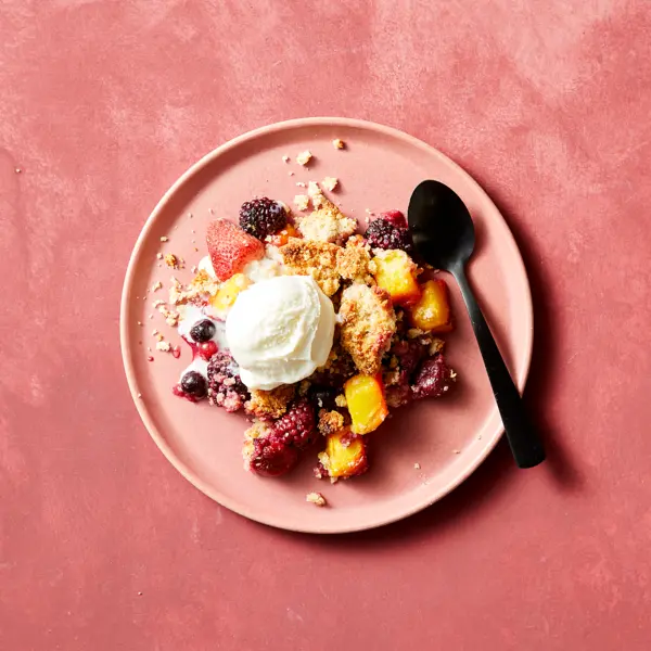 Bunter Fruchtcrumble