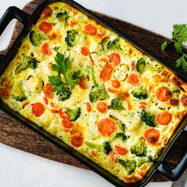 Königsgemüse-Frittata