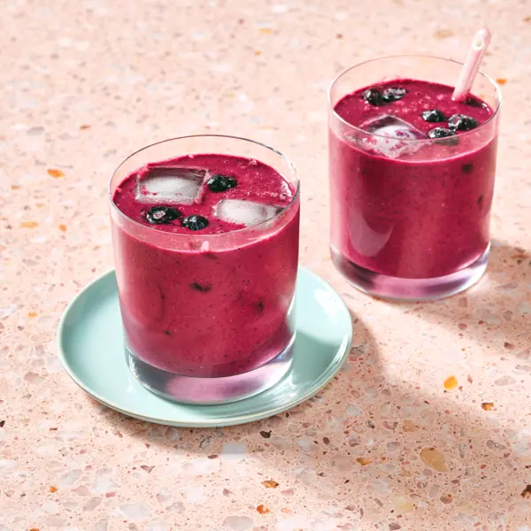 Beeren-Mandel-Smoothie
