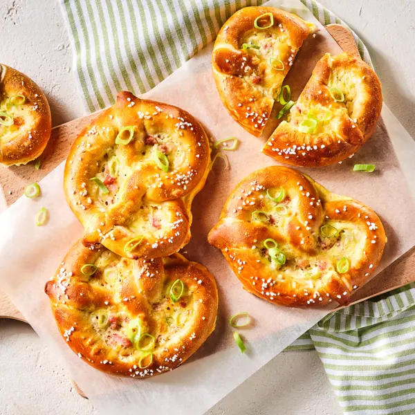 Brezel-Flammkuchen