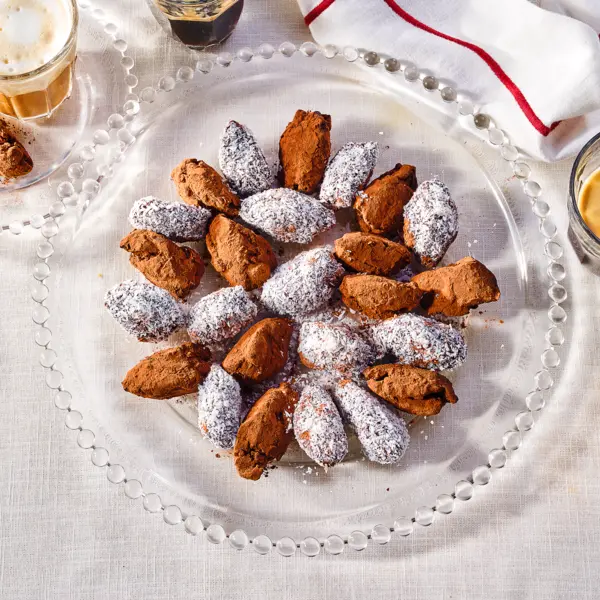 Einfache Schokoladentrüffel