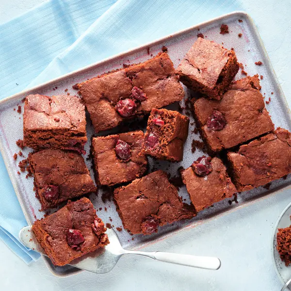 Schoko-Kirschkuchen vom Blech