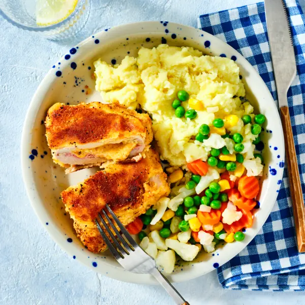Cordon Bleu mit Obazda Füllung