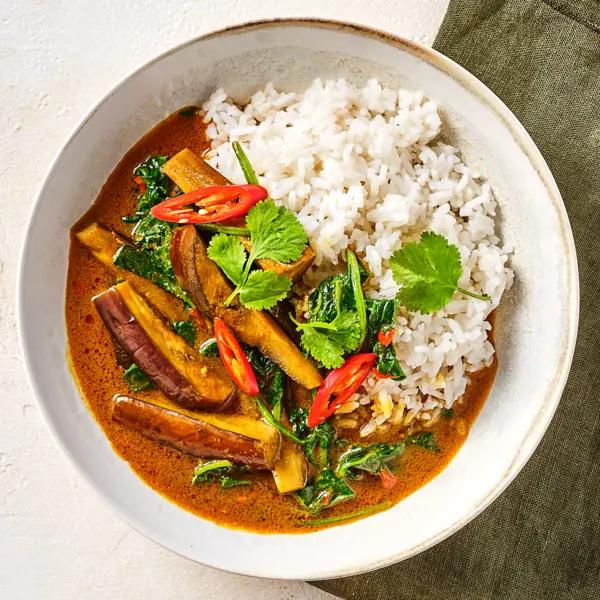 Auberginen-Curry