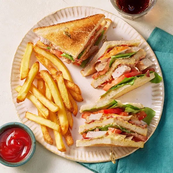Klassisches Club-Sandwich