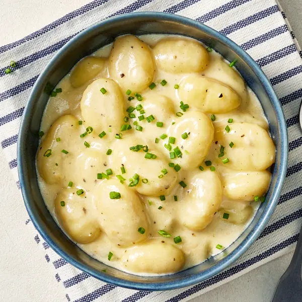 Drei-Käse-Gnocchi