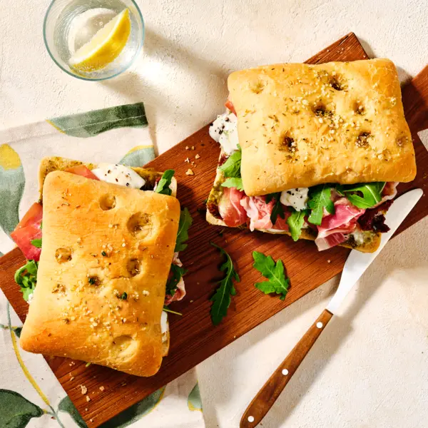 Focaccia-Sandwich
