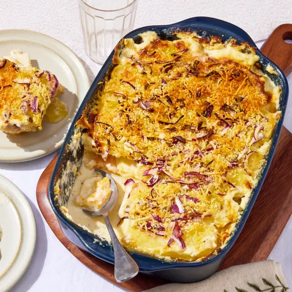 Auflauf mit Wintergemüse